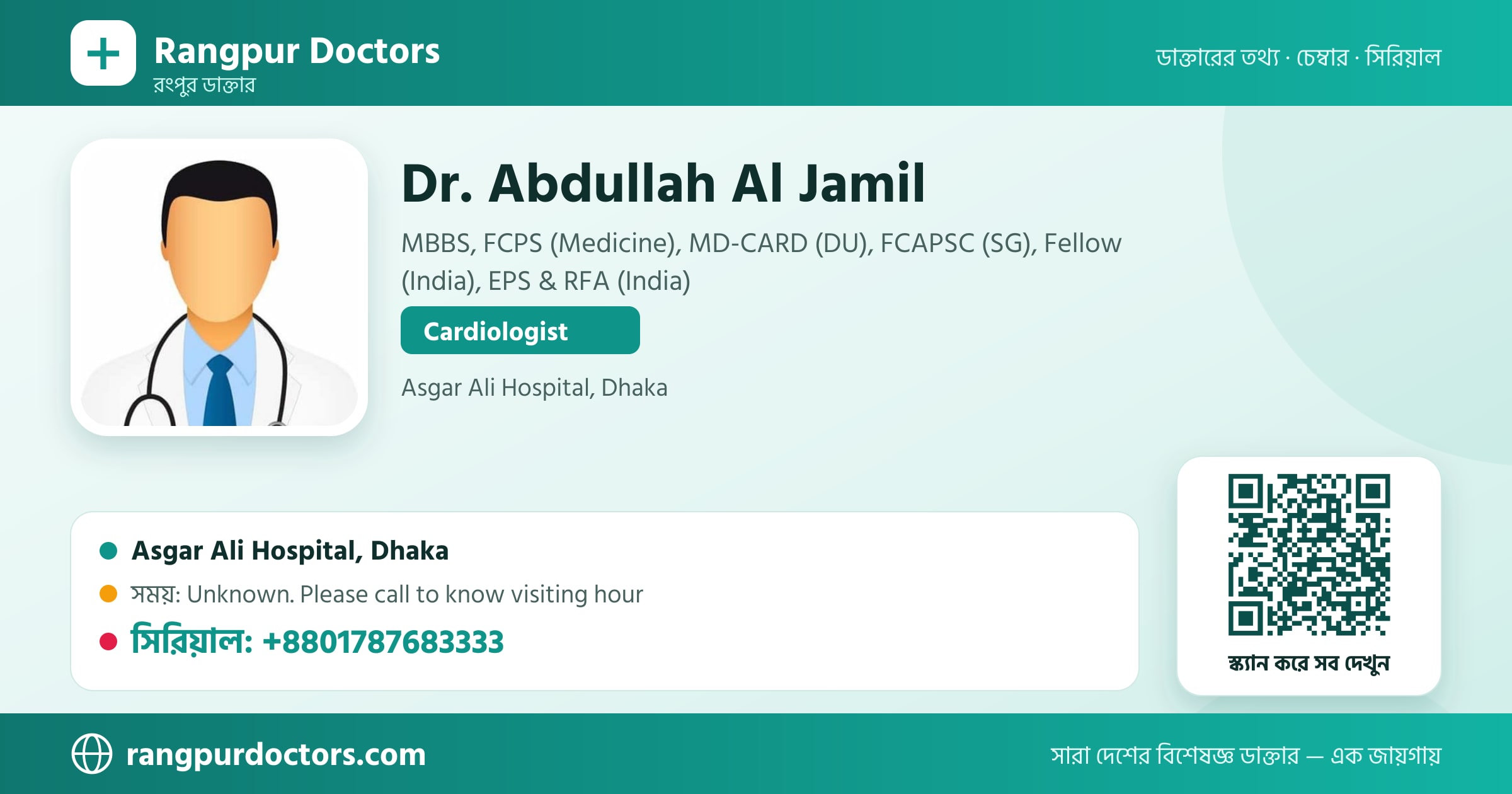 Dr. Abdullah Al Jamil — share card