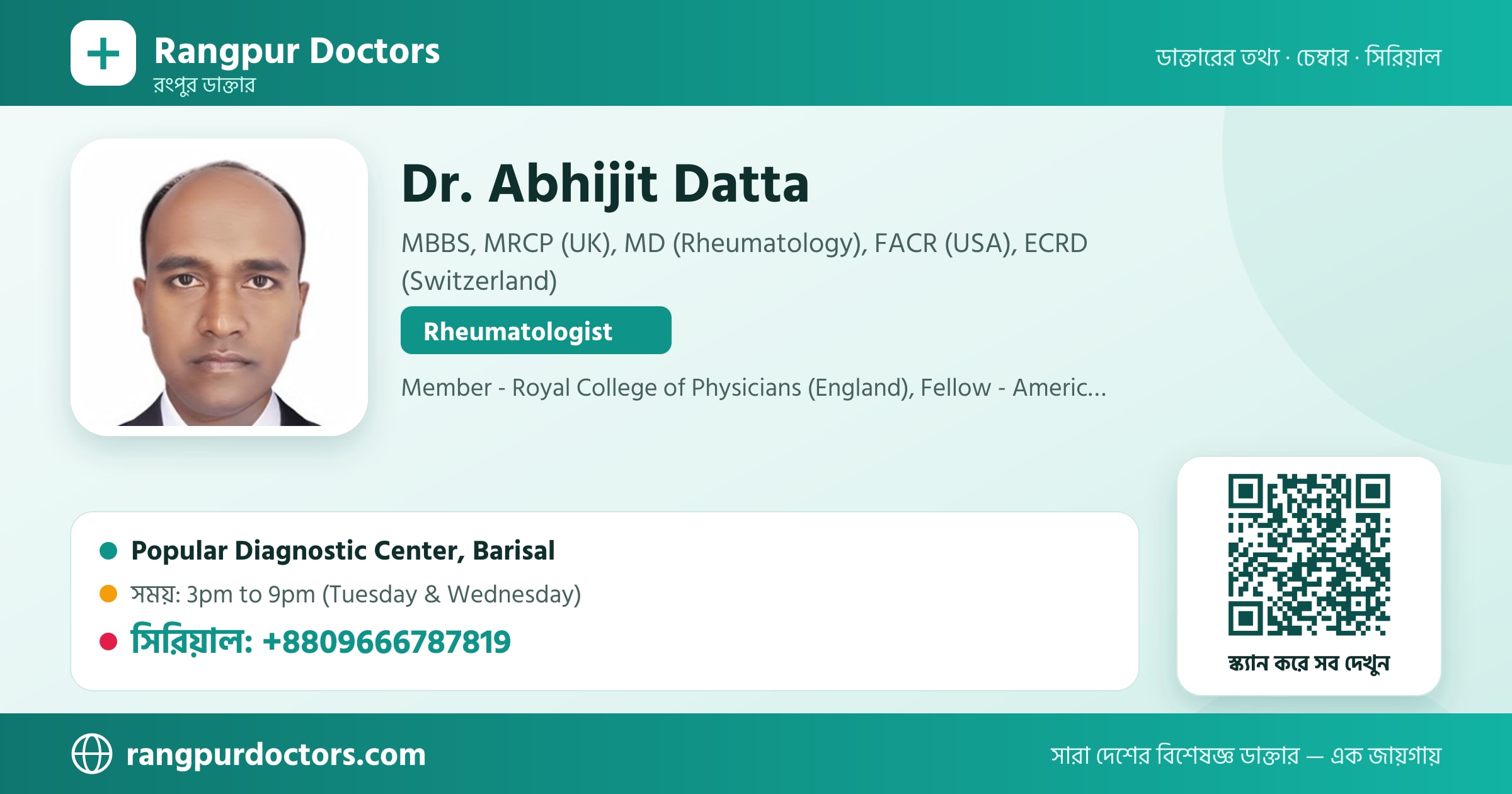 Dr. Abhijit Datta — share card