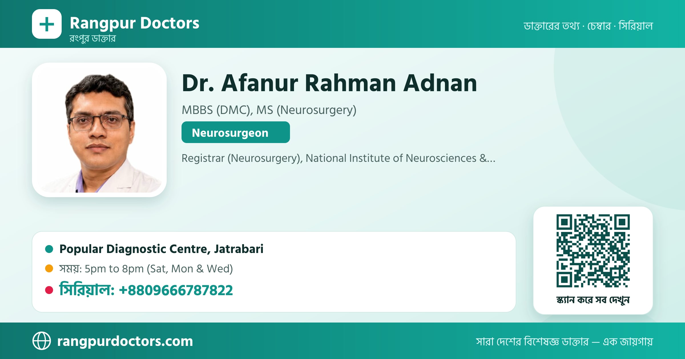 Dr. Afanur Rahman Adnan — share card