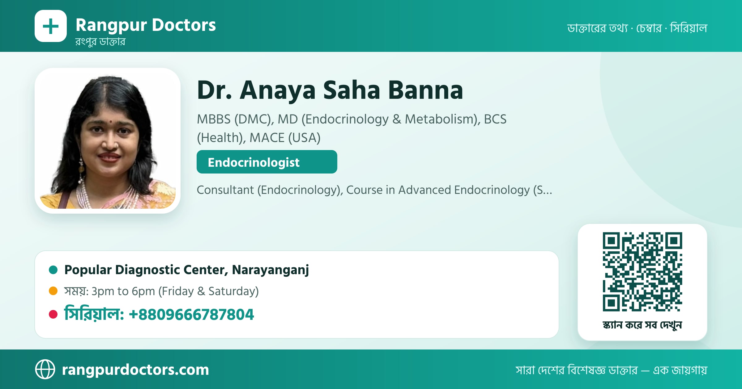 Dr. Anaya Saha Banna — share card