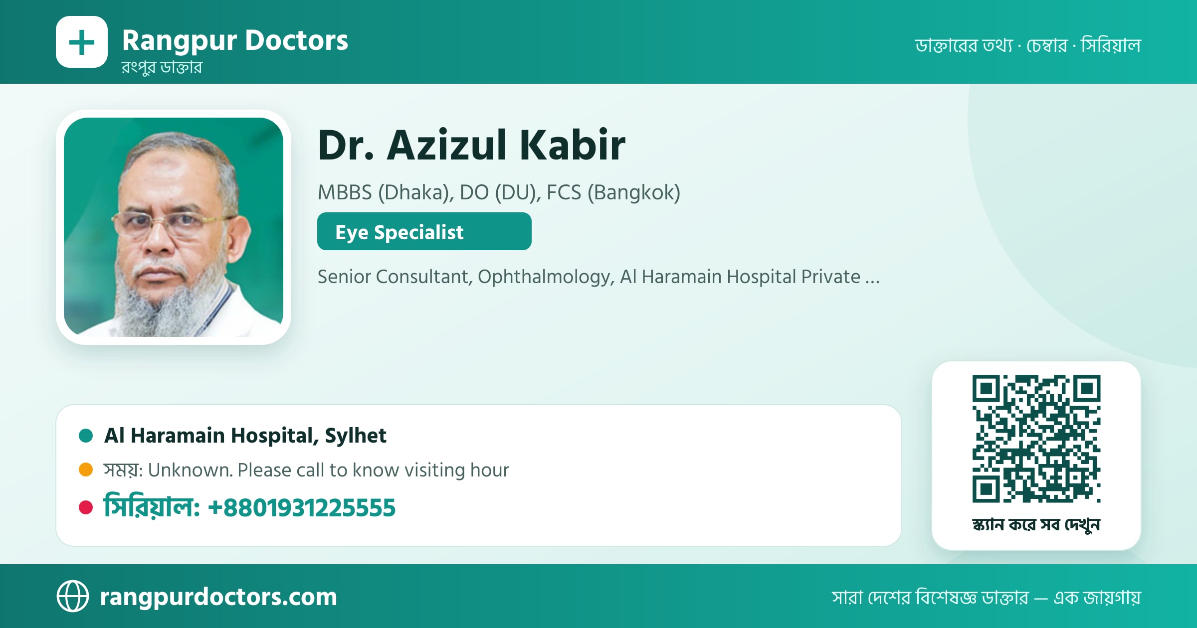 Dr. Azizul Kabir — share card