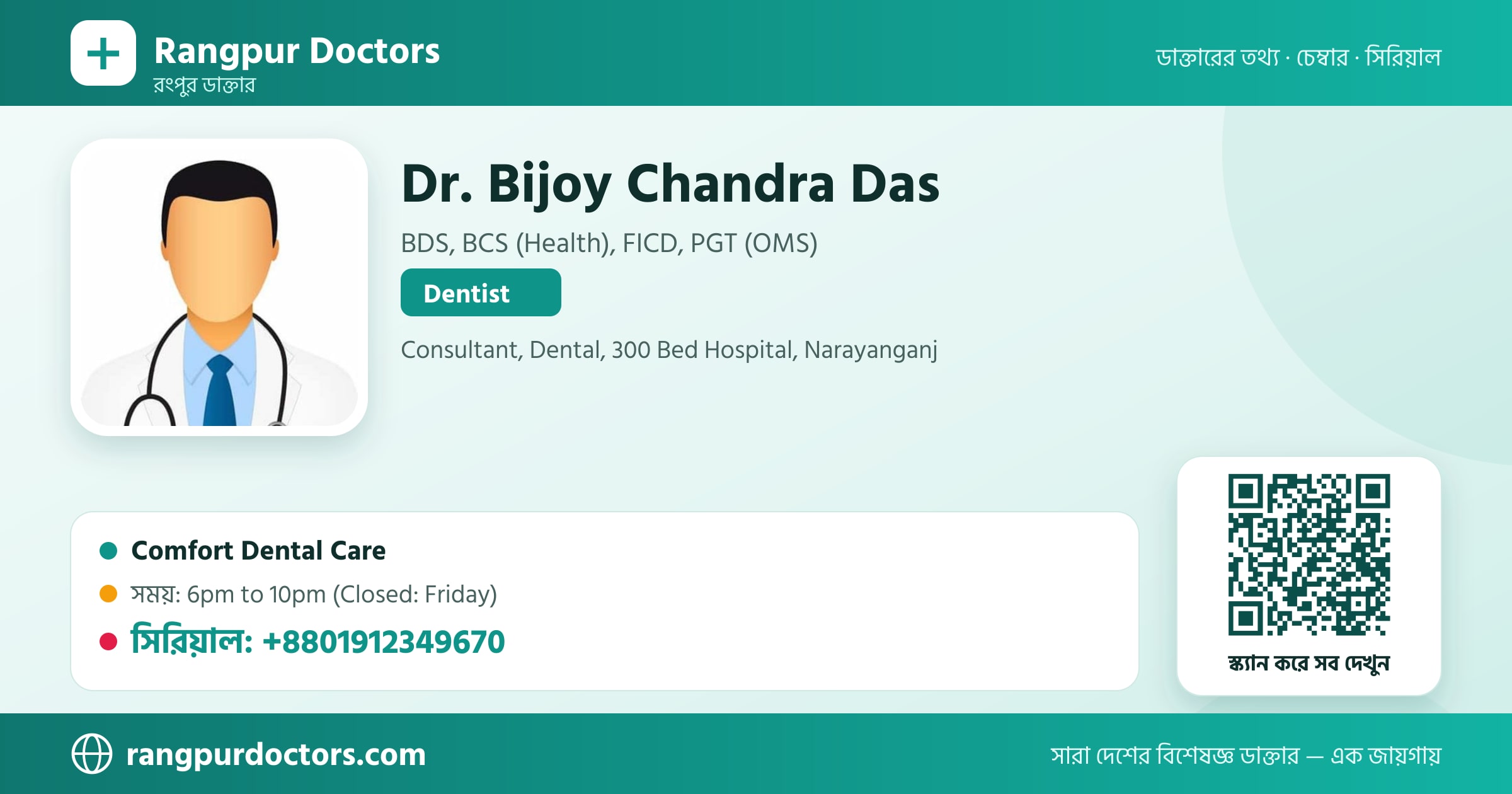 Dr. Bijoy Chandra Das — share card