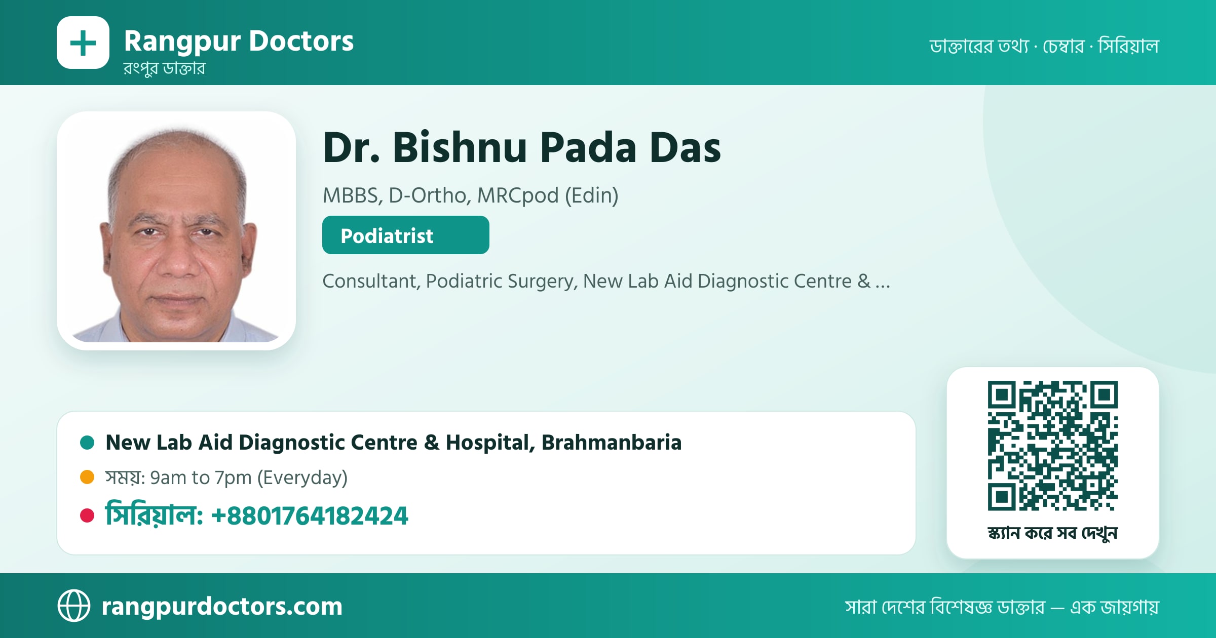 Dr. Bishnu Pada Das — share card