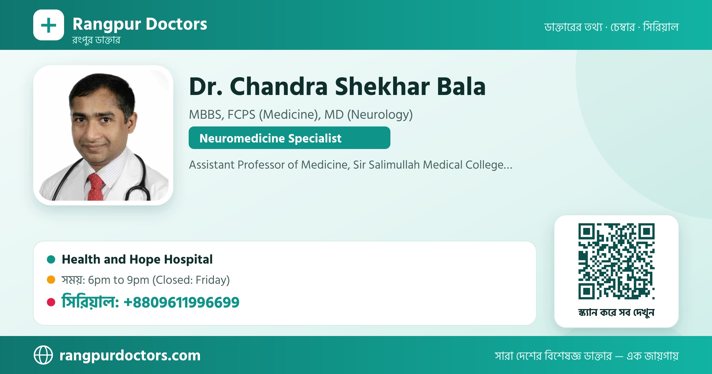 Dr. Chandra Shekhar Bala — share card