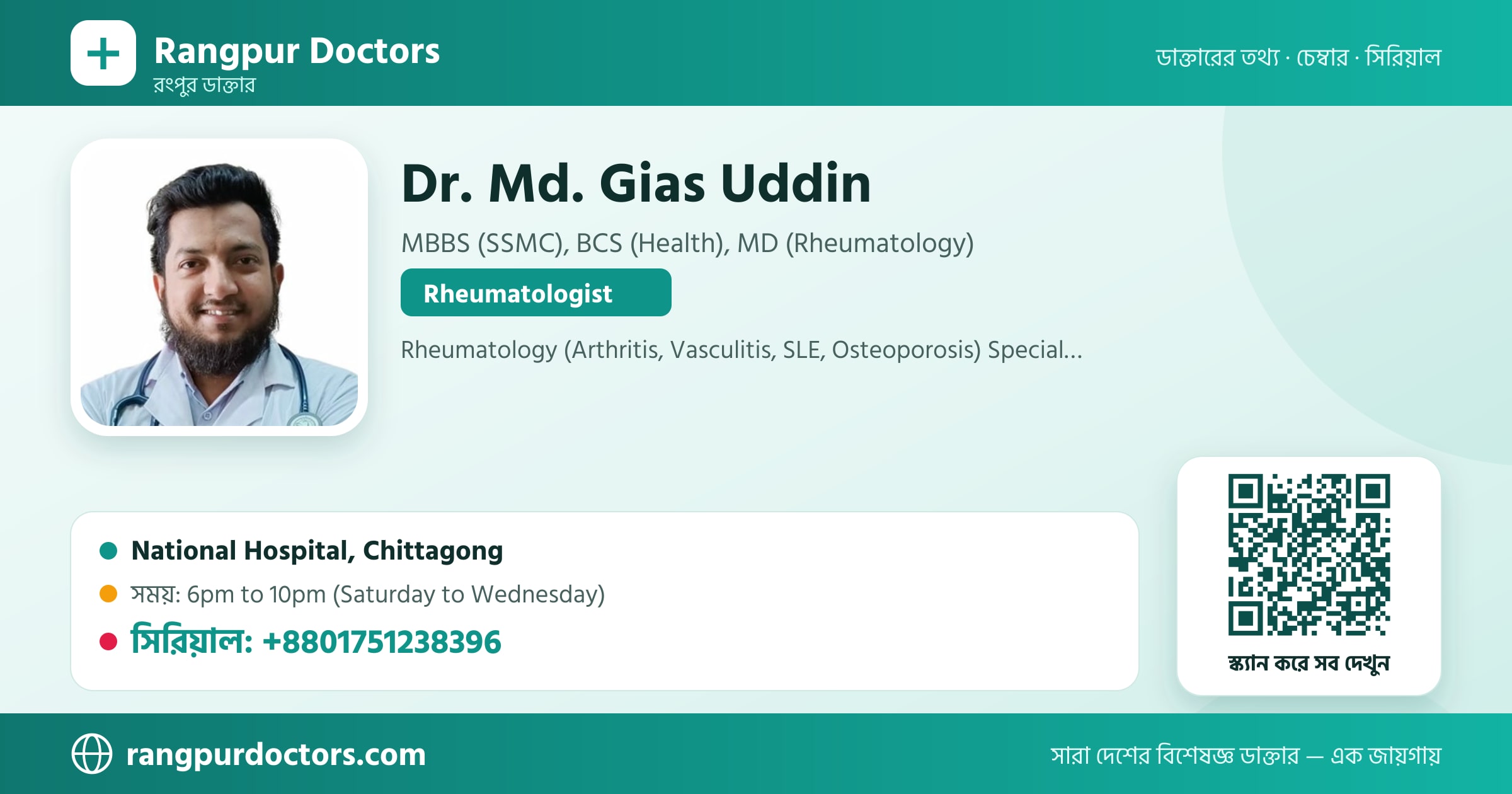 Dr. Md. Gias Uddin — share card