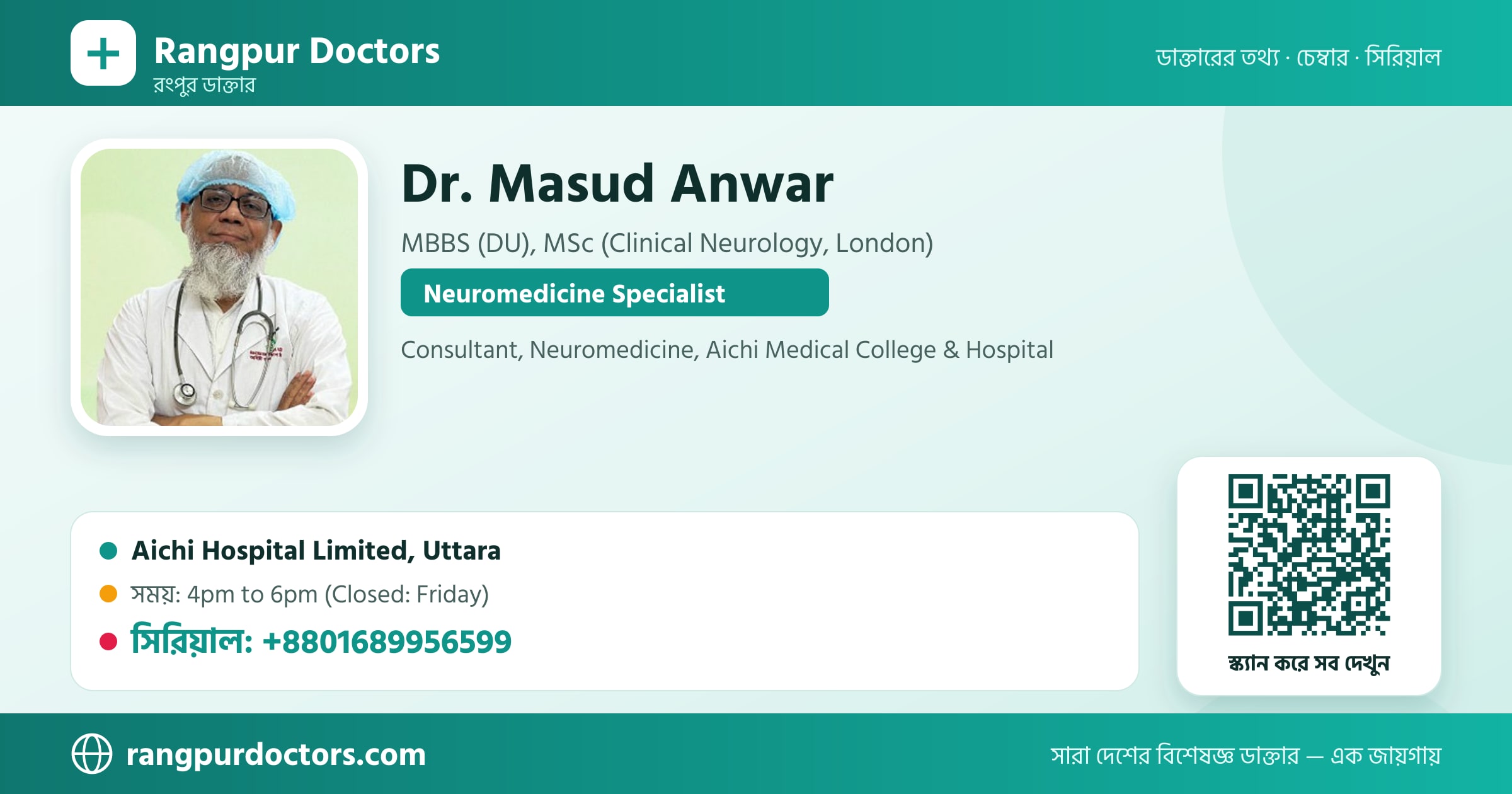 Dr. Masud Anwar — share card