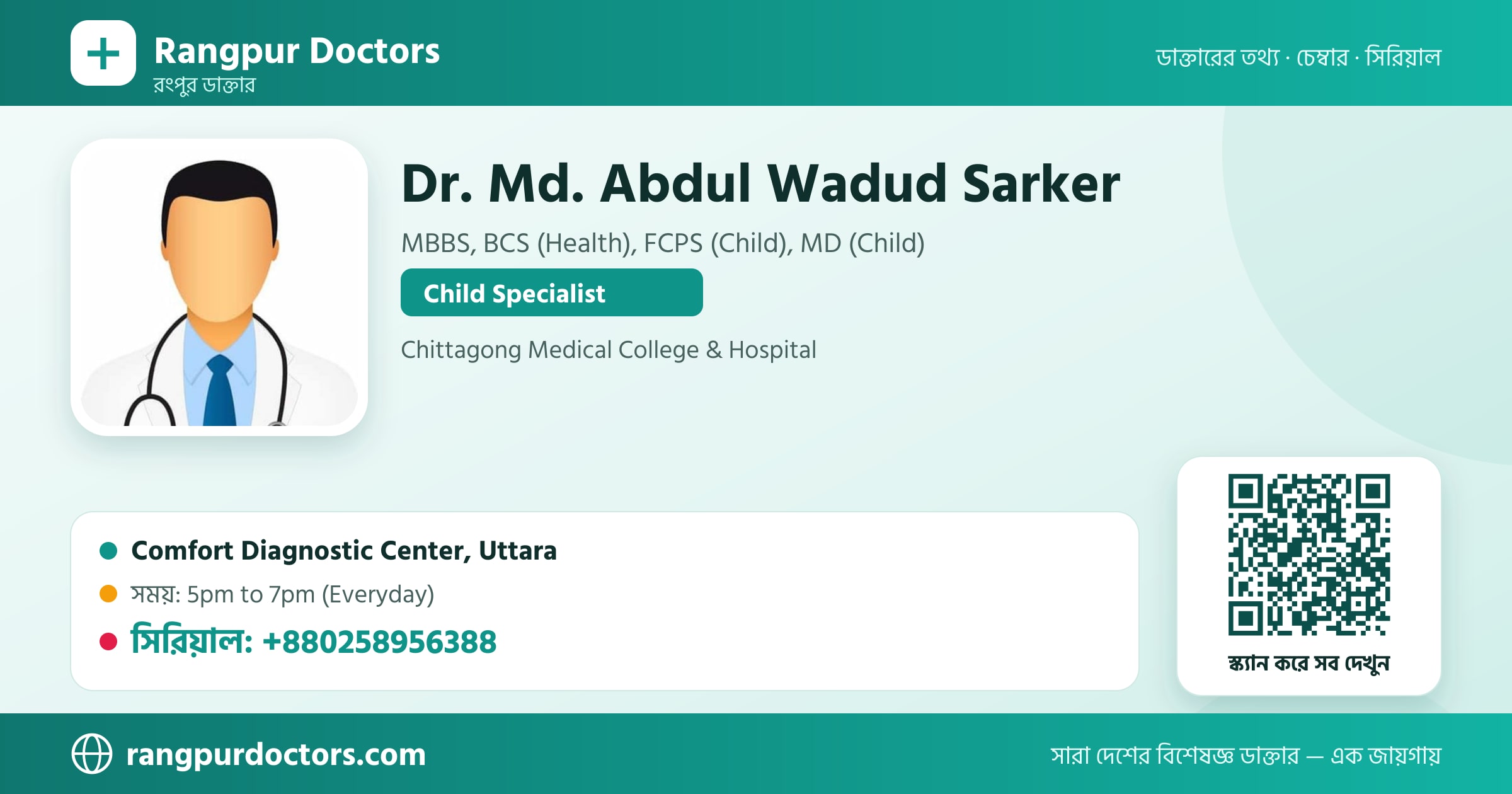 Dr. Md. Abdul Wadud Sarker — share card
