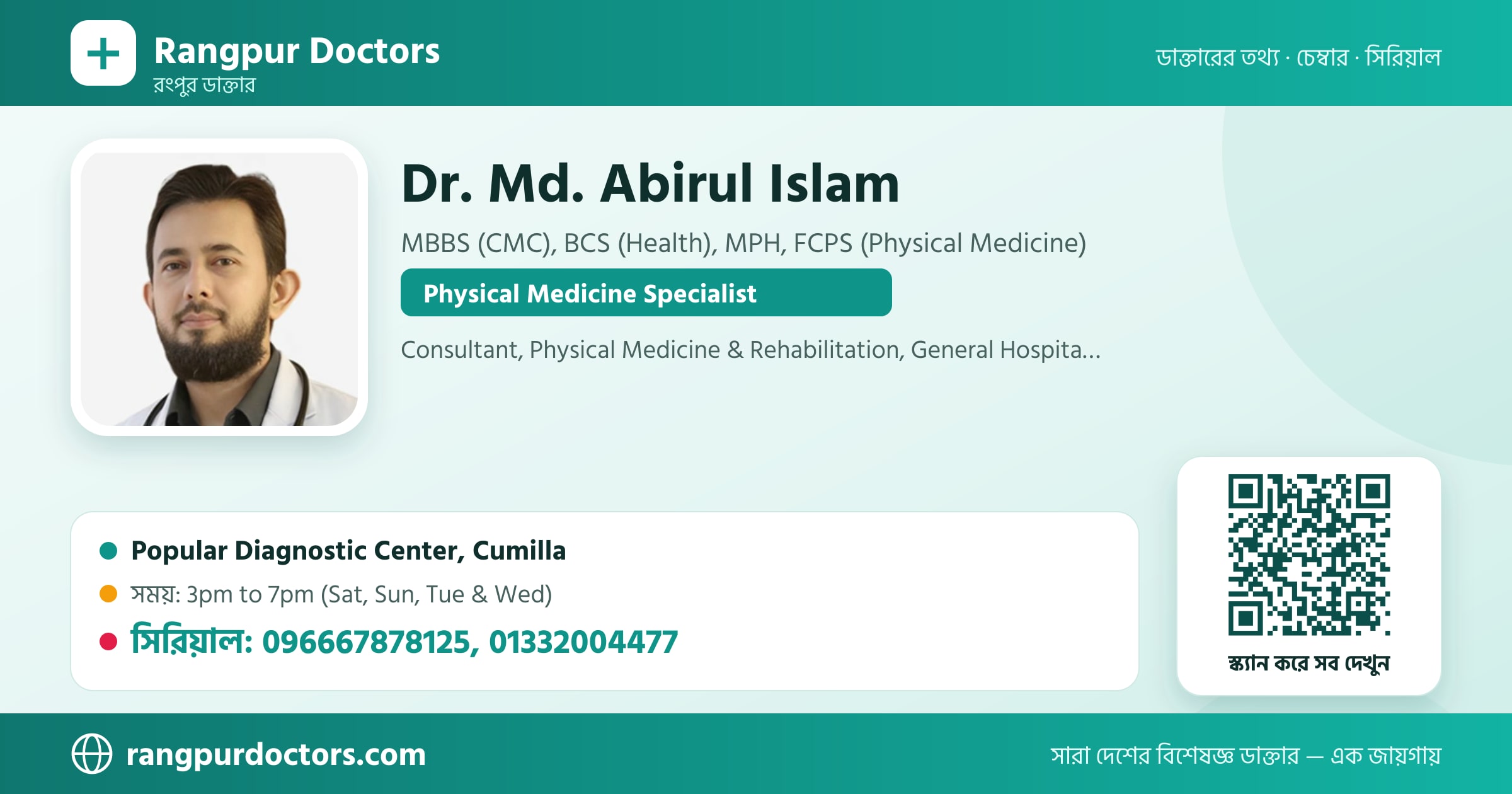Dr. Md. Abirul Islam — share card