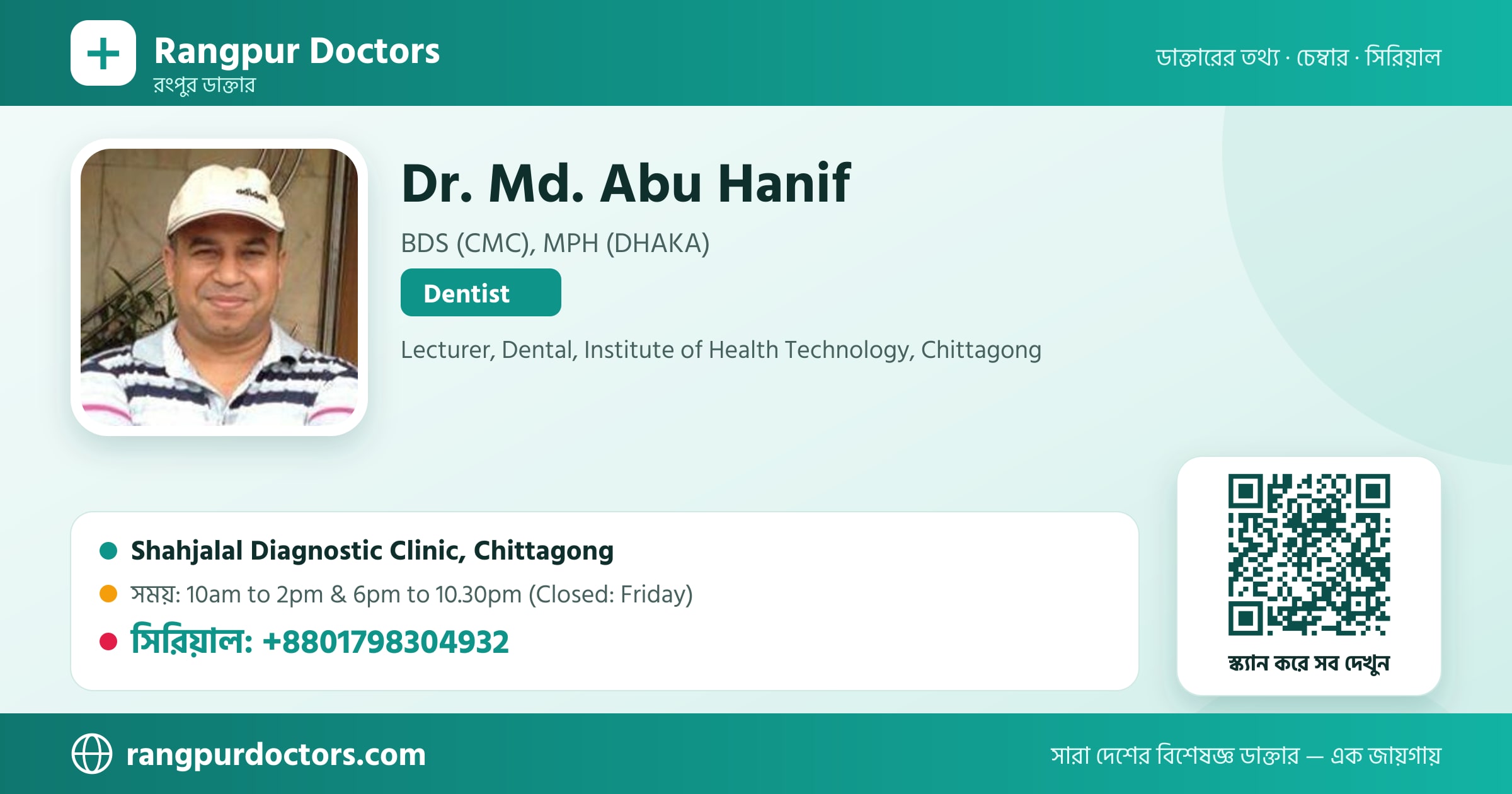 Dr. Md. Abu Hanif — share card