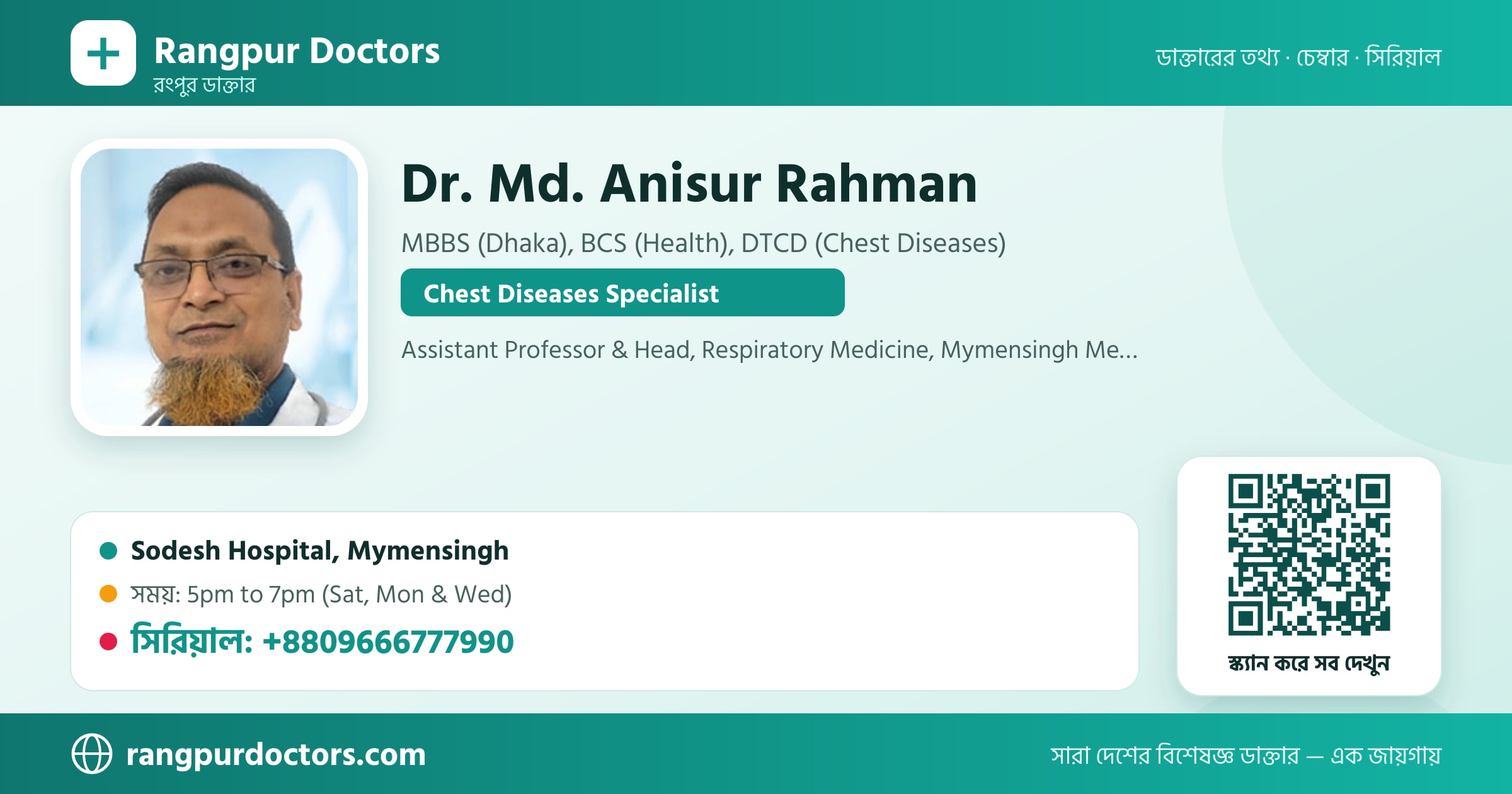 Dr. Md. Anisur Rahman — share card