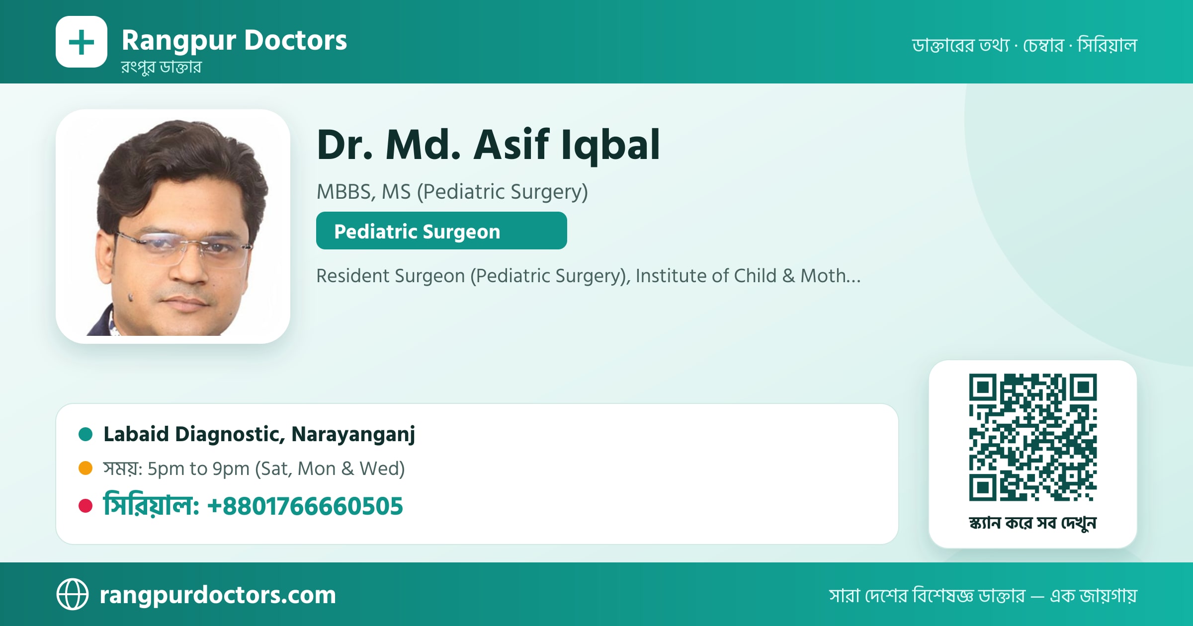 Dr. Md. Asif Iqbal — share card