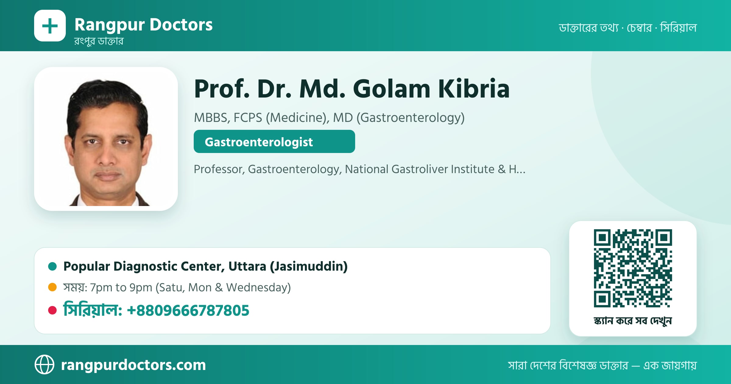 Prof. Dr. Md. Golam Kibria — share card