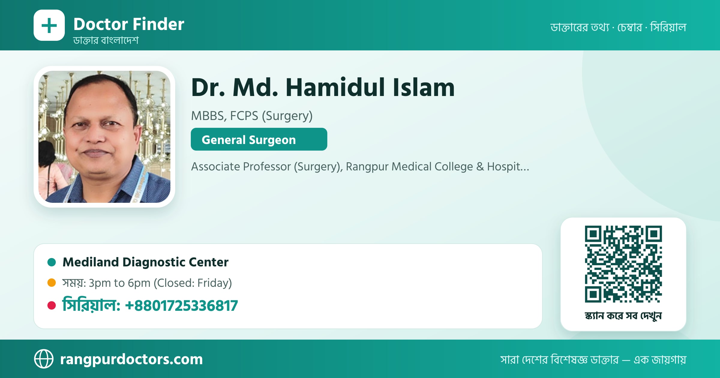 Dr. Md. Hamidul Islam — share card
