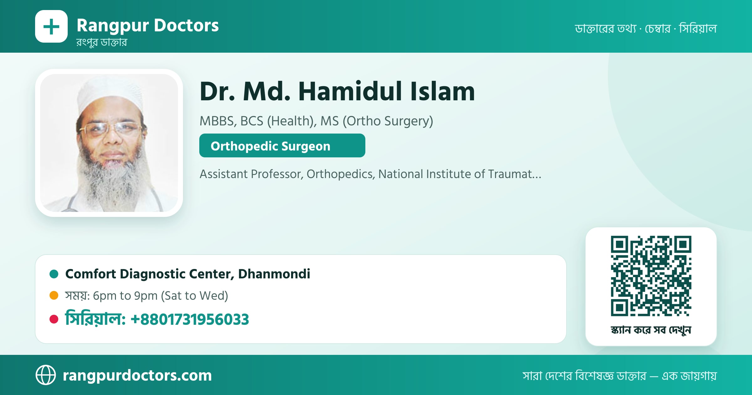 Dr. Md. Hamidul Islam — share card