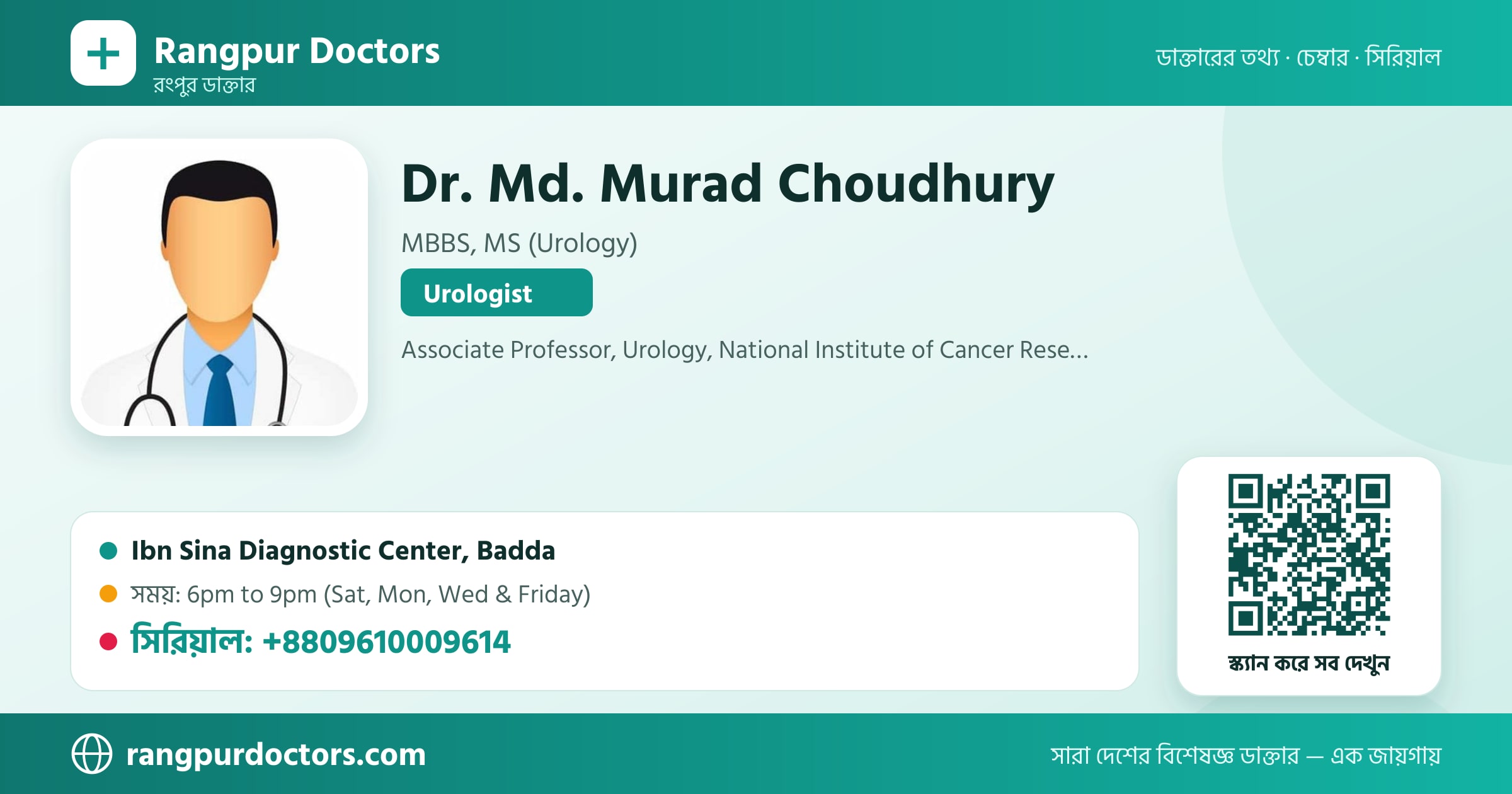 Dr. Md. Murad Choudhury — share card
