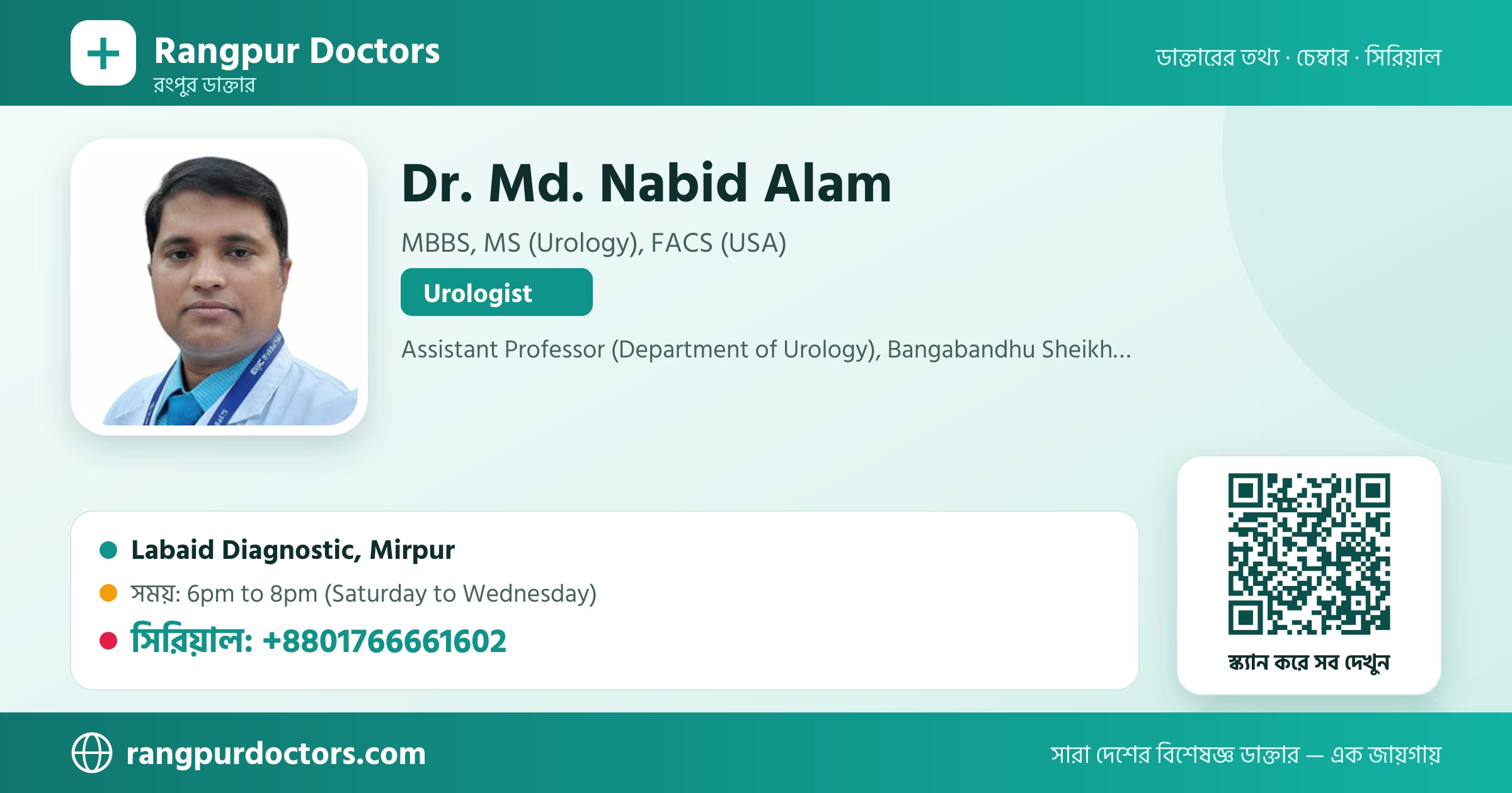 Dr. Md. Nabid Alam — share card