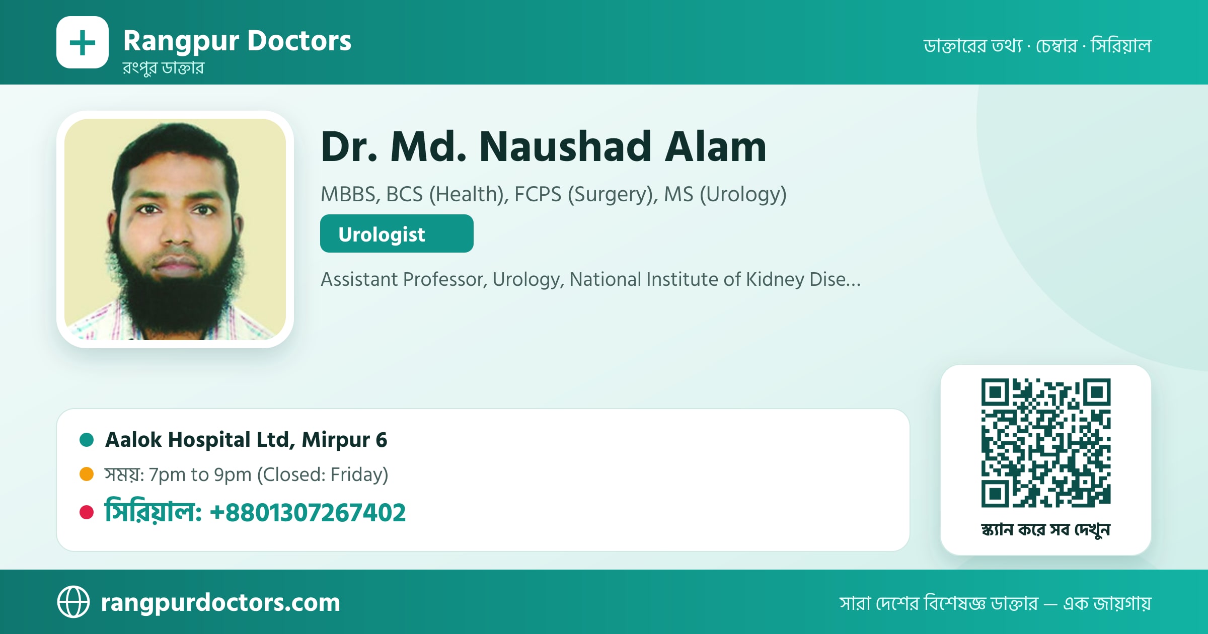 Dr. Md. Naushad Alam — share card