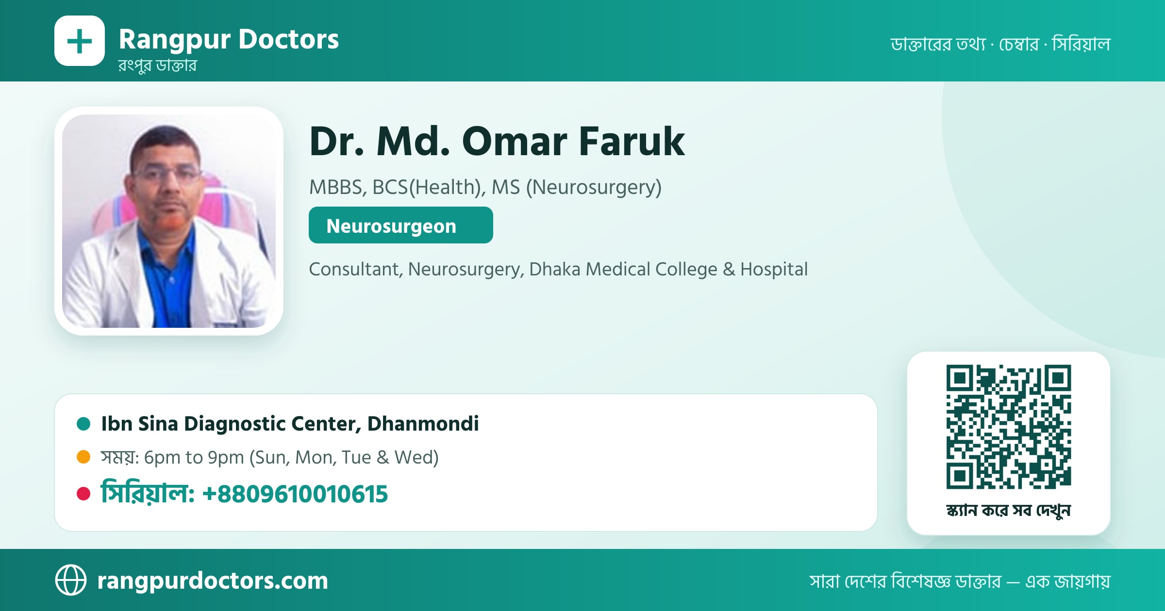 Dr. Md. Omar Faruk — share card