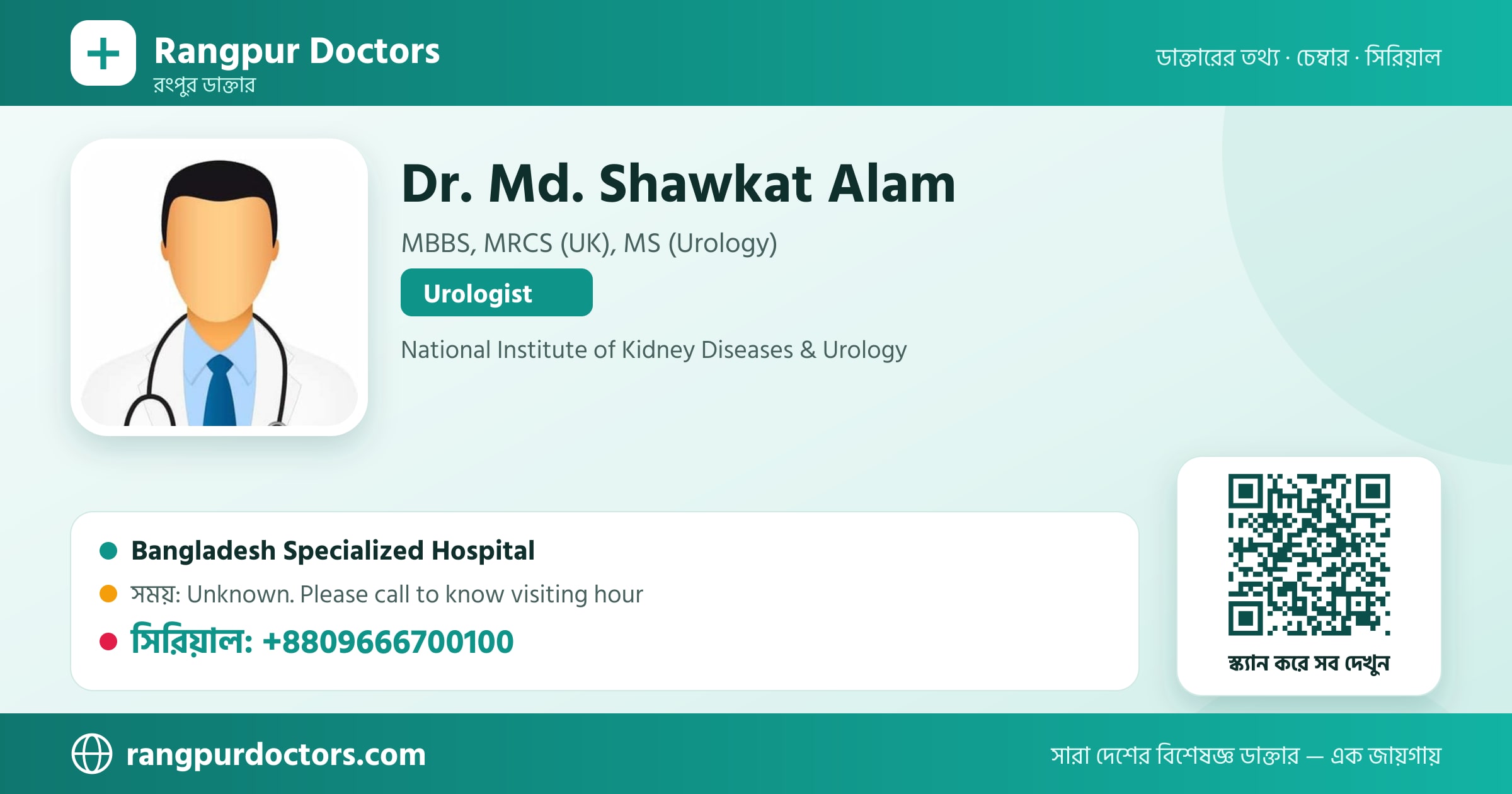 Dr. Md. Shawkat Alam — share card