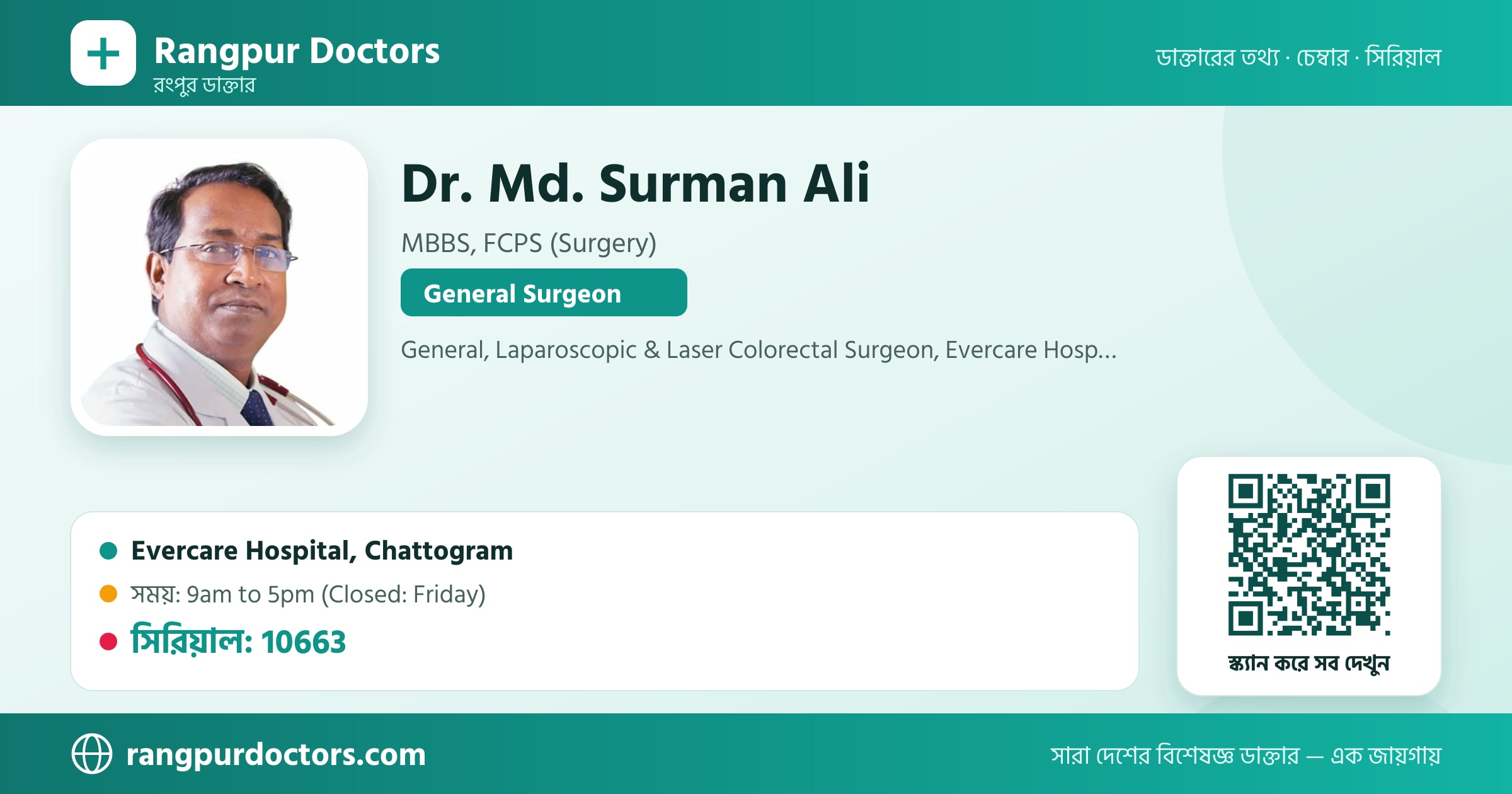 Dr. Md. Surman Ali — share card