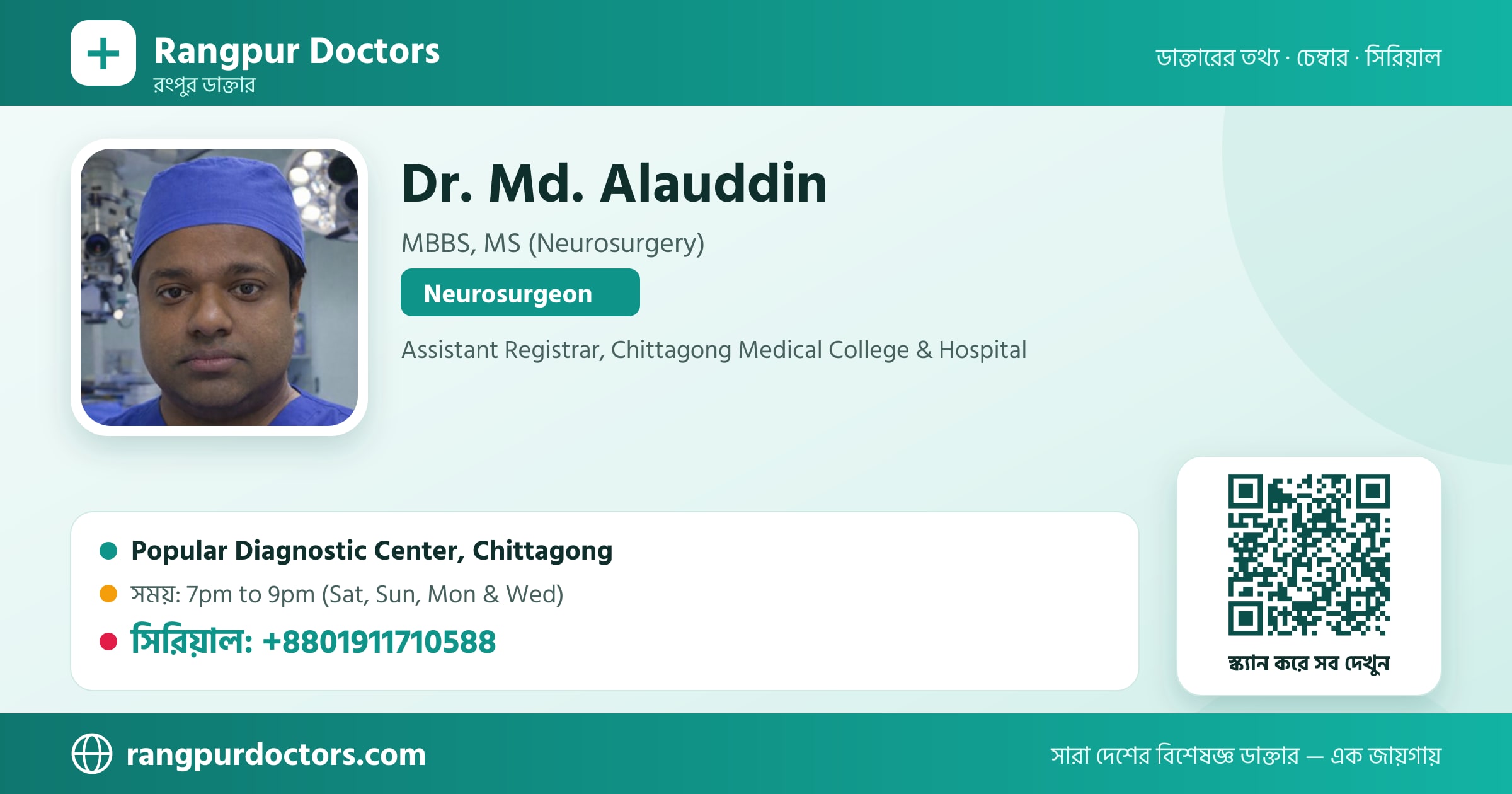 Dr. Md. Alauddin — share card