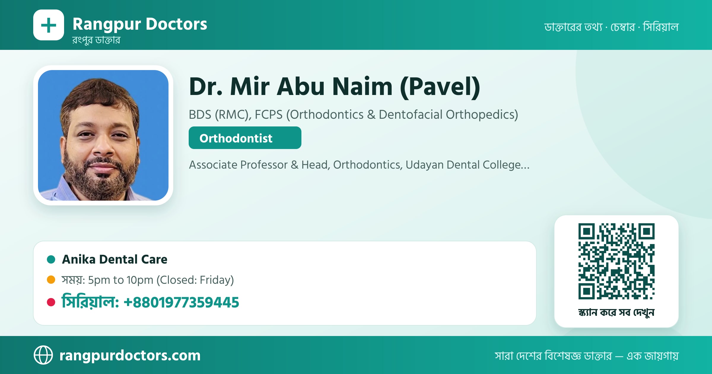 Dr. Mir Abu Naim (Pavel) — share card