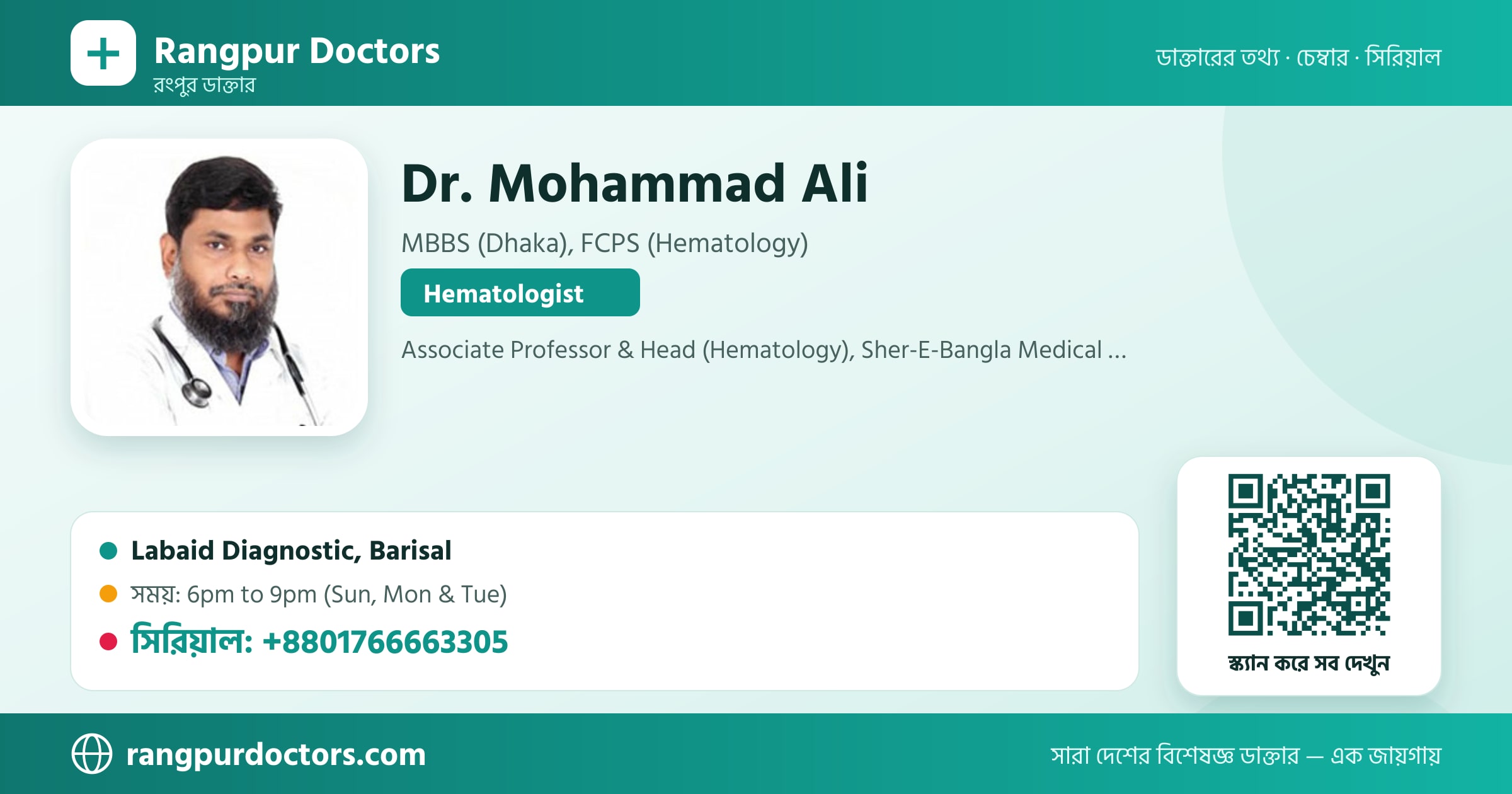 Dr. Mohammad Ali — share card