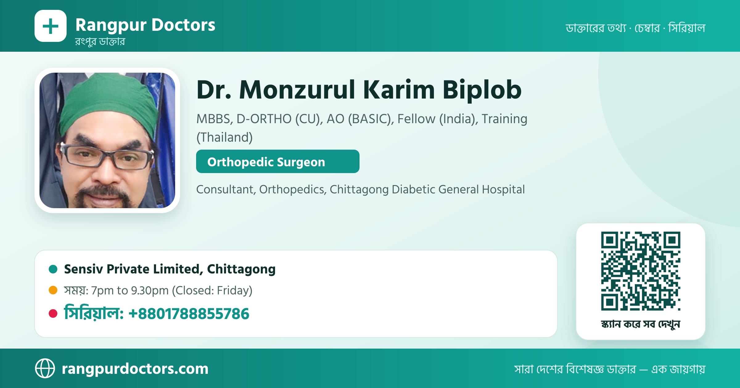 Dr. Monzurul Karim Biplob — share card