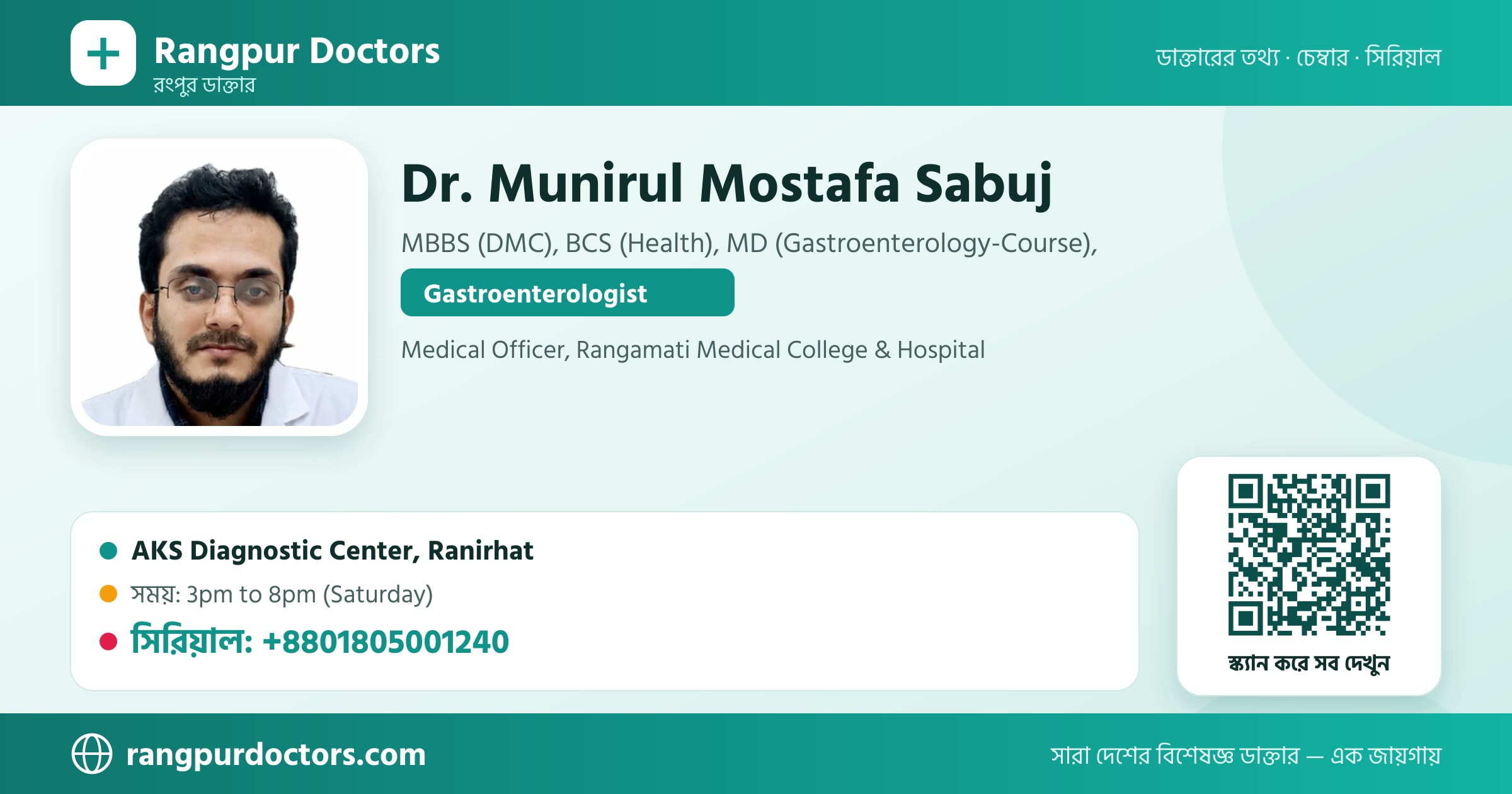 Dr. Munirul Mostafa Sabuj — share card