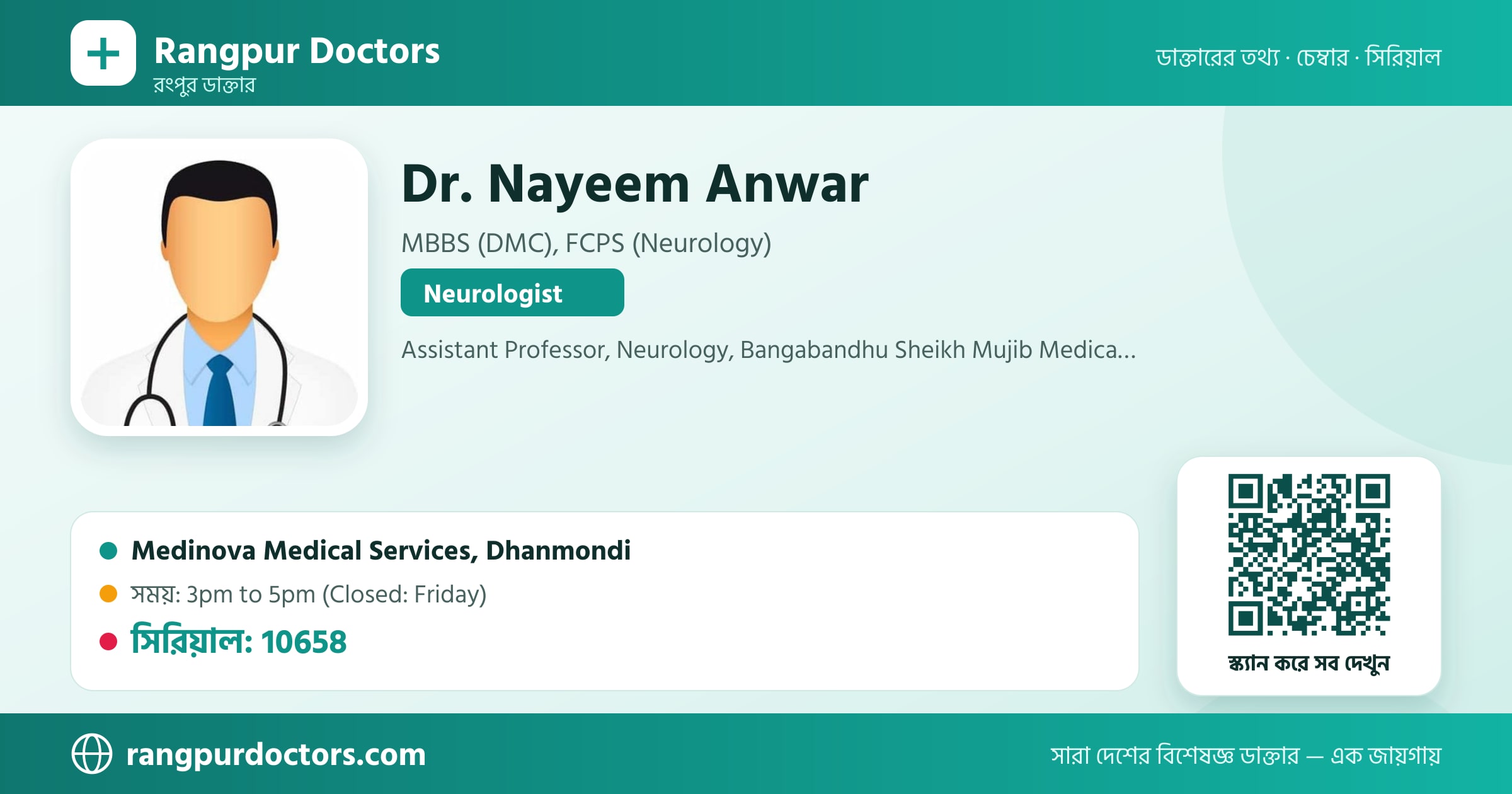 Dr. Nayeem Anwar — share card