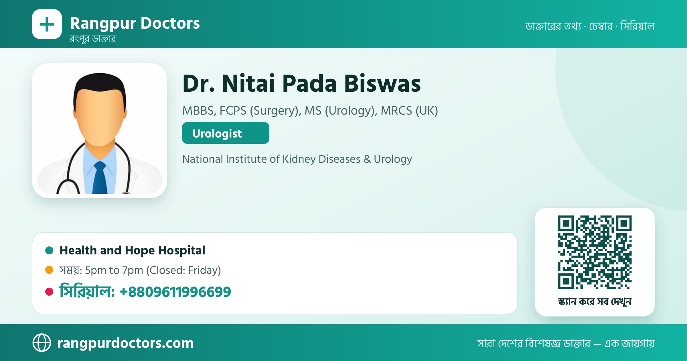 Dr. Nitai Pada Biswas — share card