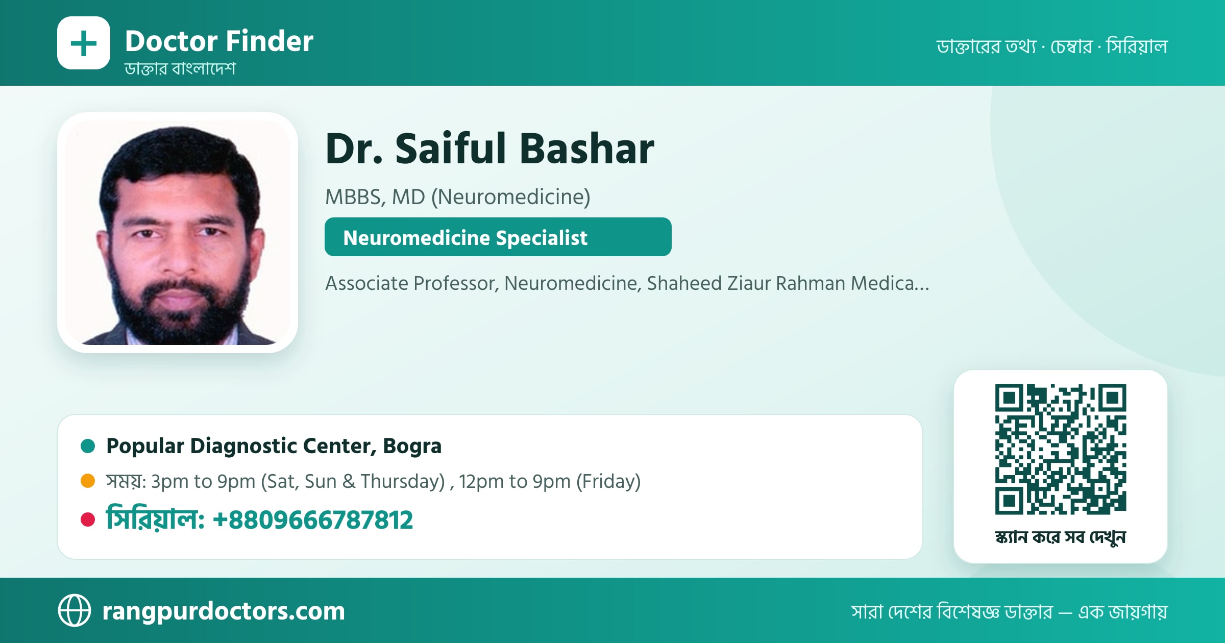 Dr. Saiful Bashar — share card