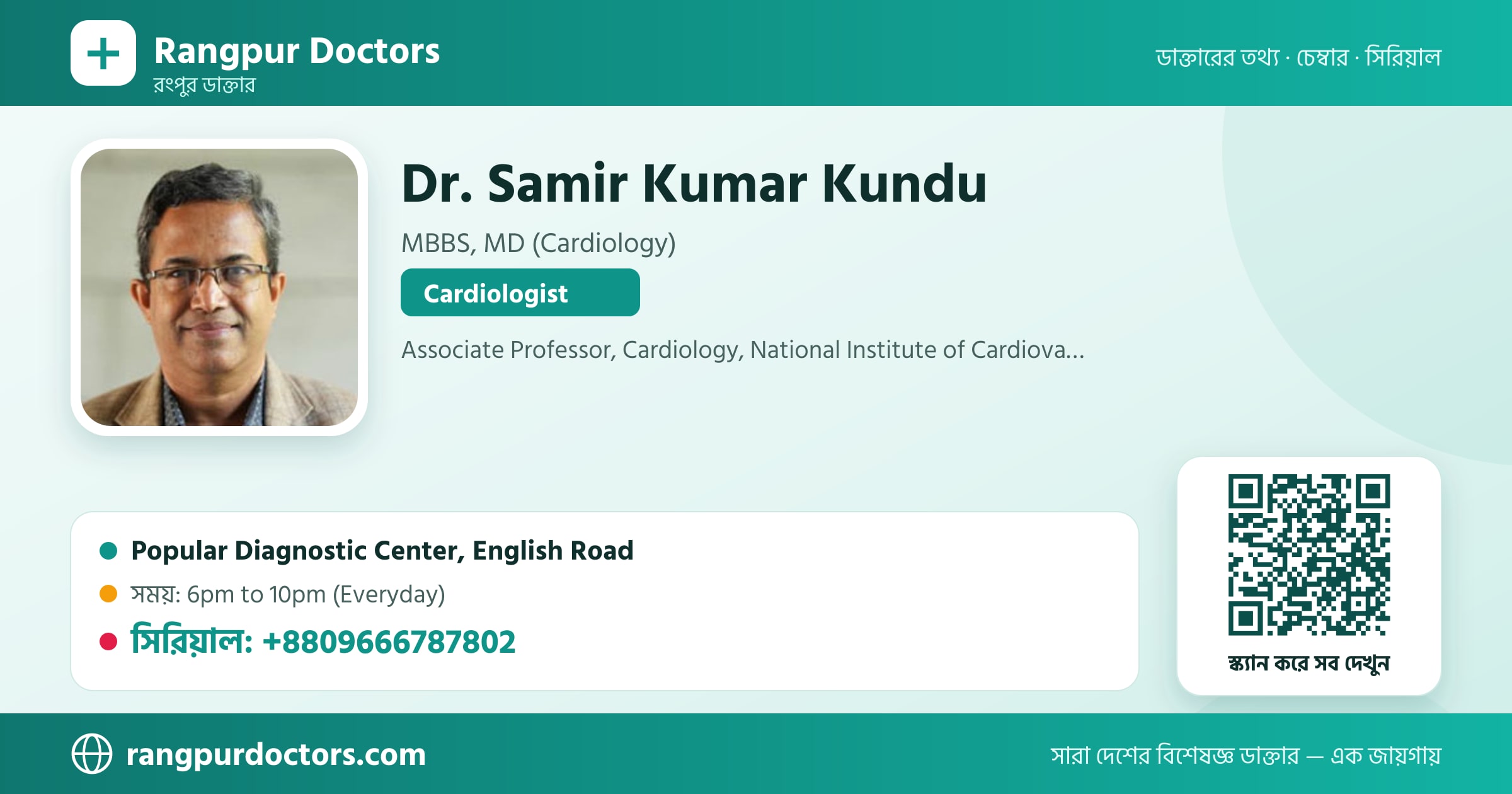 Dr. Samir Kumar Kundu — share card