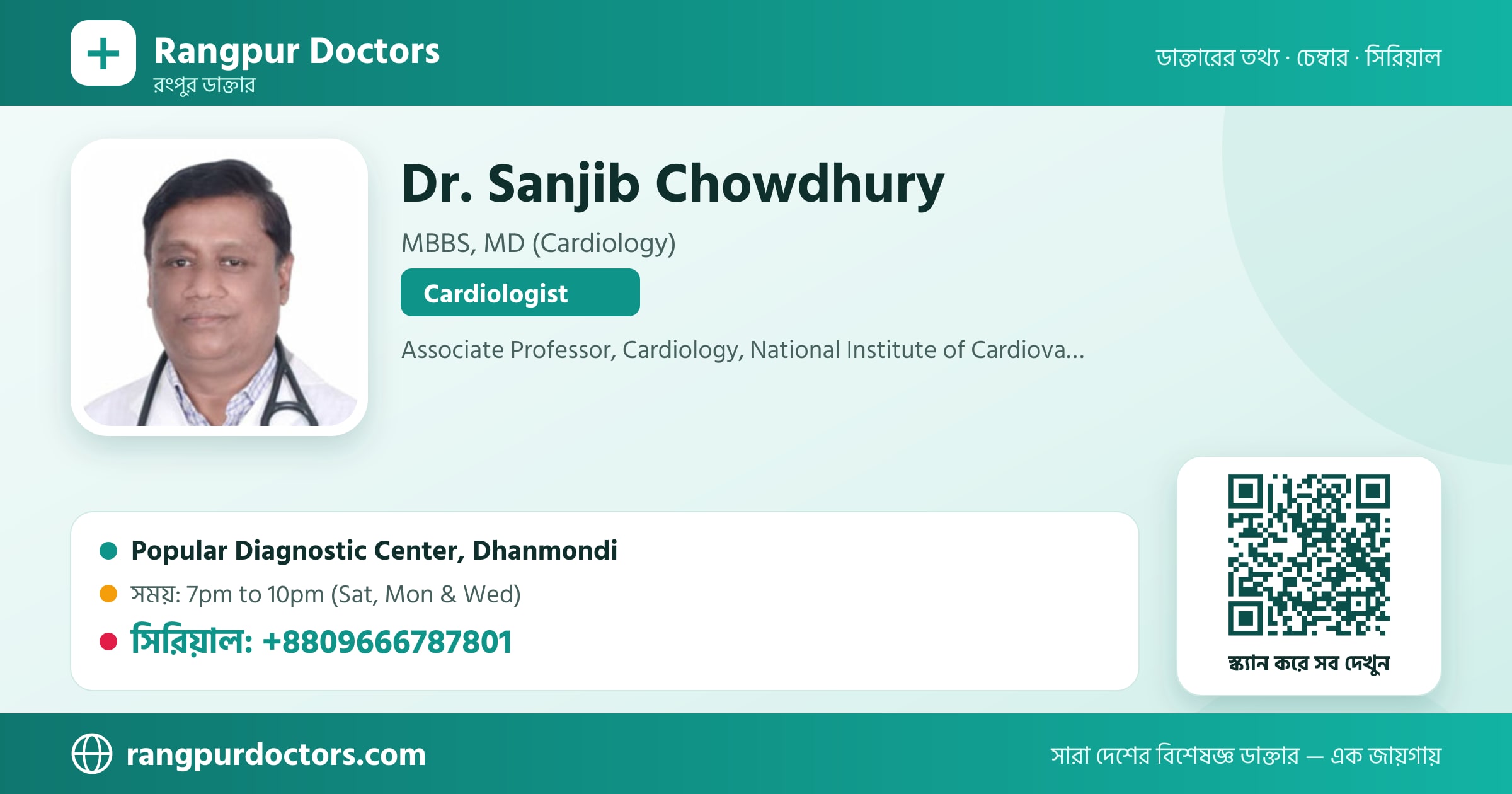 Dr. Sanjib Chowdhury — share card