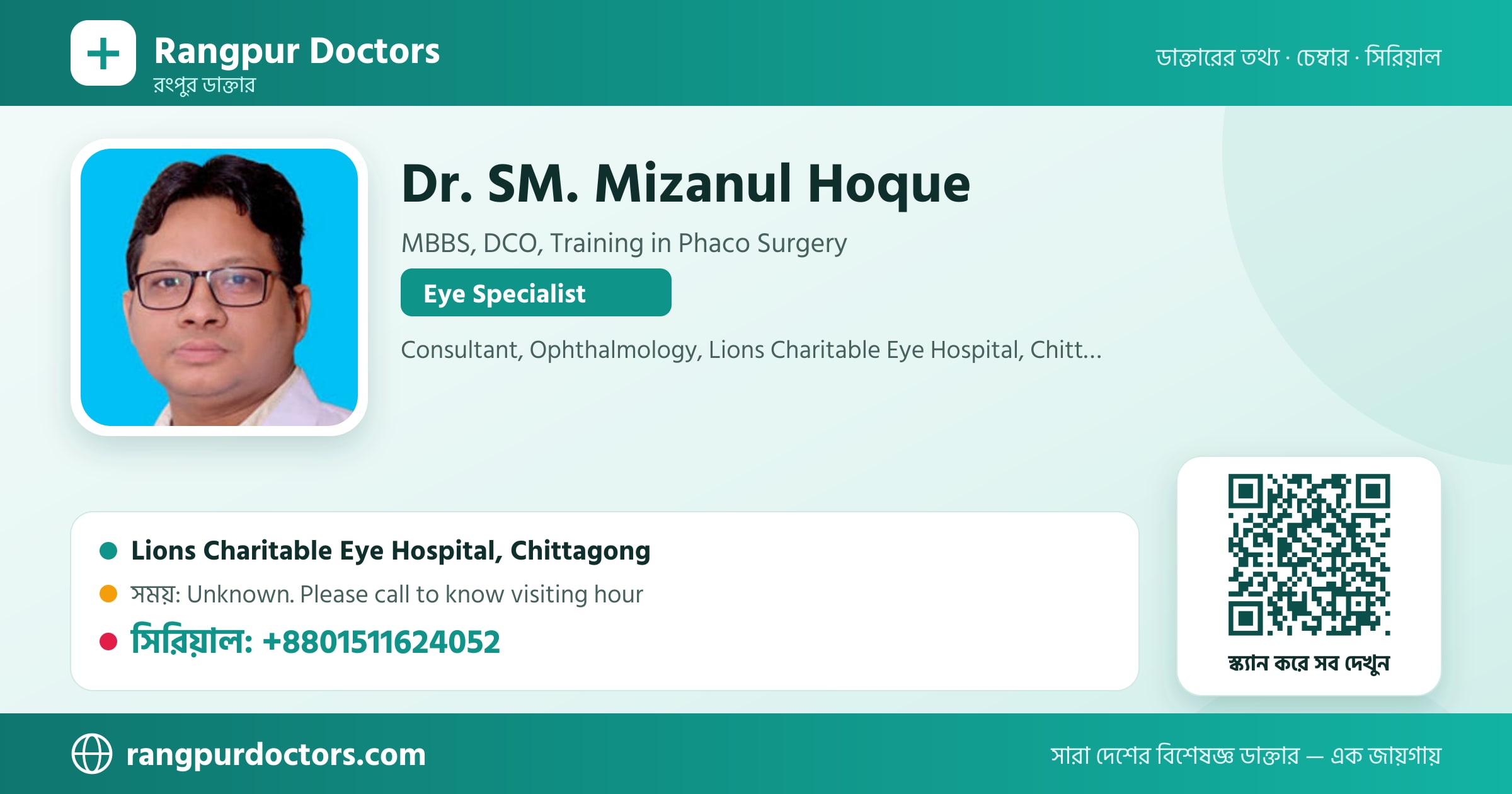 Dr. SM. Mizanul Hoque — share card