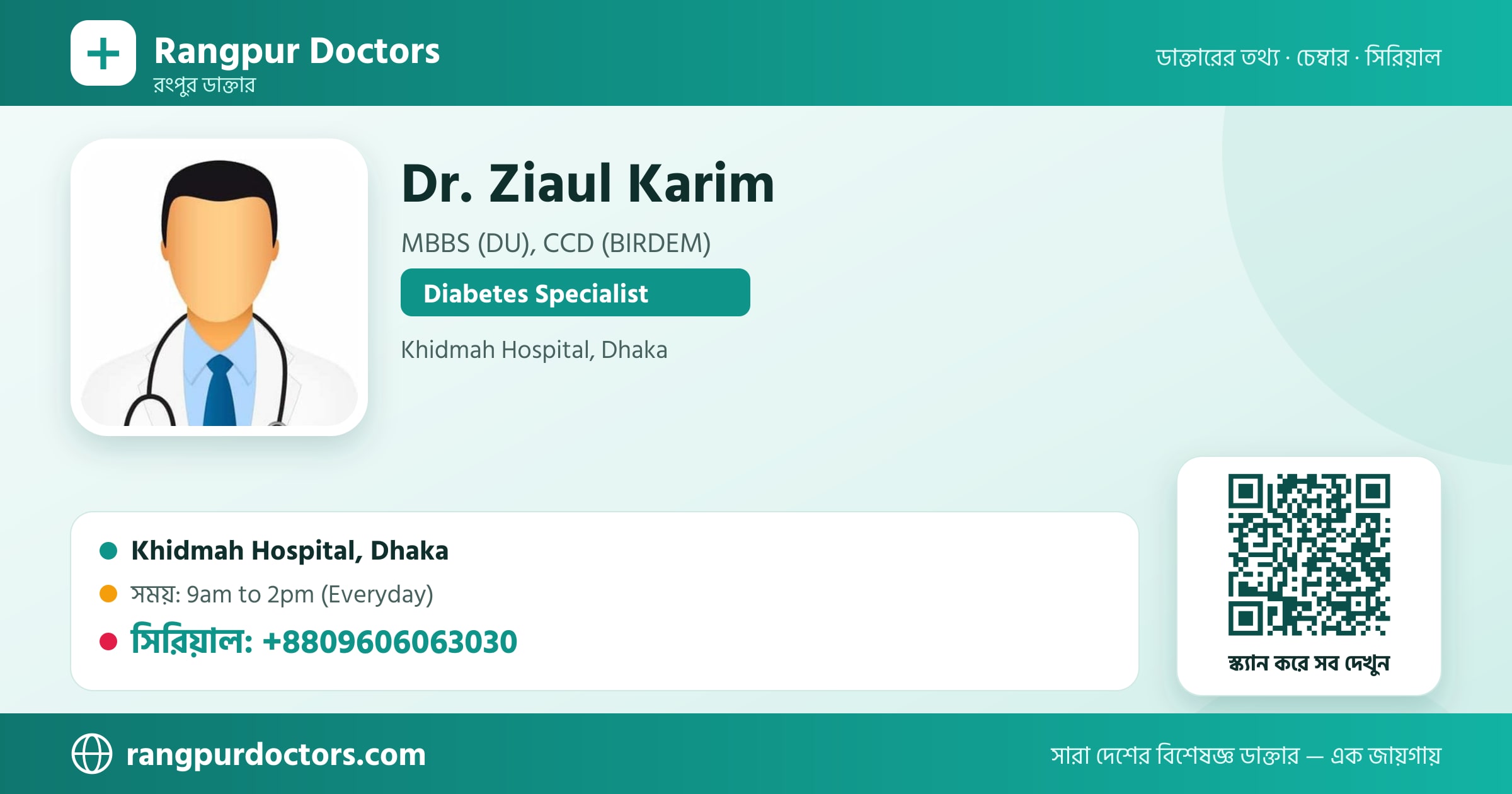 Dr. Ziaul Karim — share card