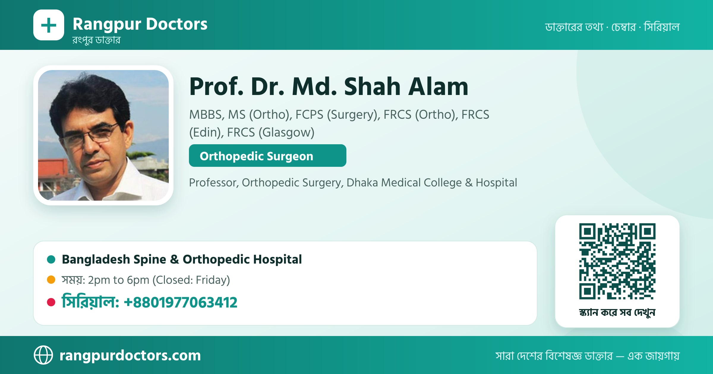Prof. Dr. Md. Shah Alam — share card
